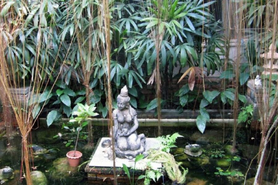 fontaine bouddha